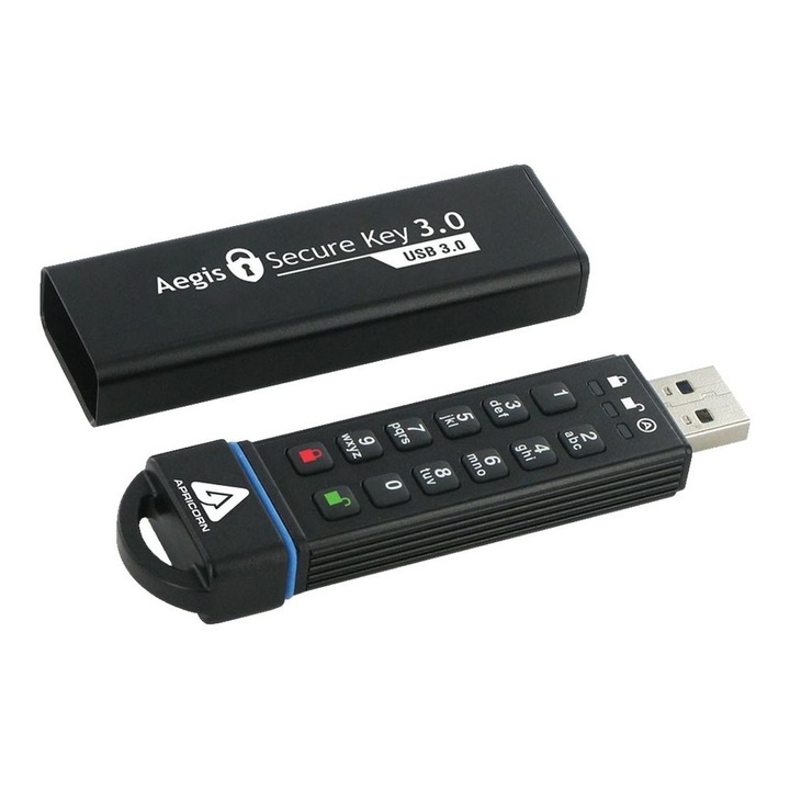 Apricorn Aegis Secure Key 3.0 - USB flash drive - 60 GB (ASK3-60GB)