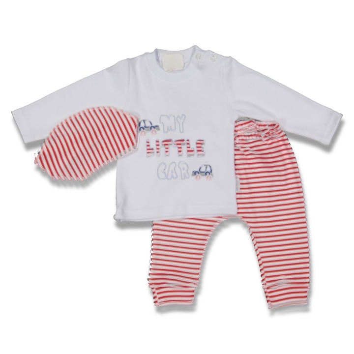 Set 3 piese My Little Car, Motat, Rosu