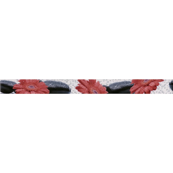 Piesa decorativa Lotus, cod K135, 5x60 cm, multicolor