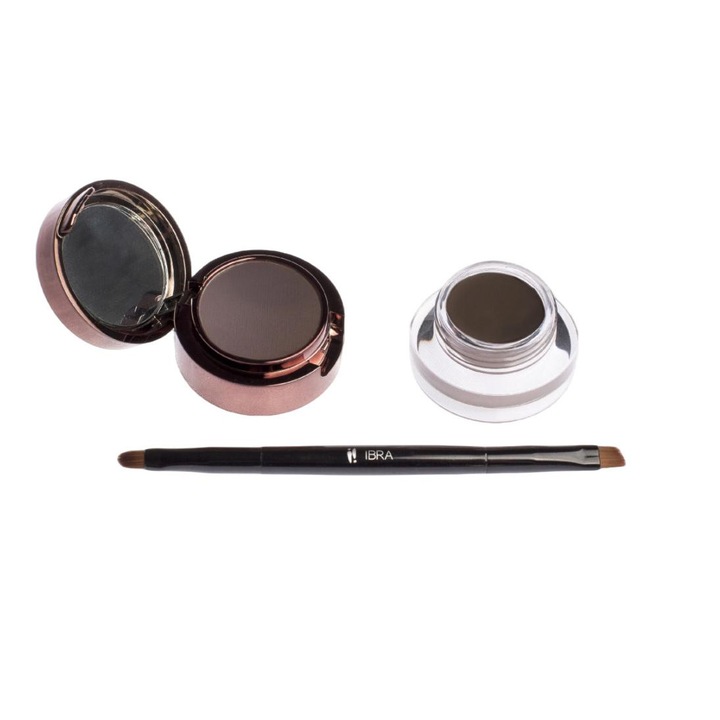 Pomada cu fard sprancene, Ibra, 7 g, Maro