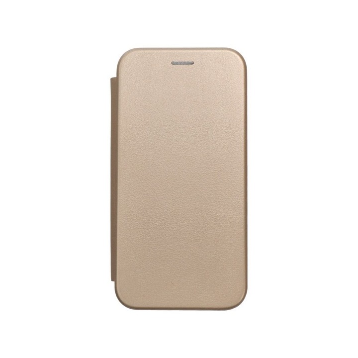 Lux Upzz Book Flip borító mágnessel, Xiaomi 13T / 13T PRO készülékkel kompatibilis, ökológiai bőr, arany