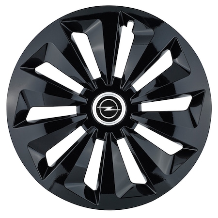 Set 4 capace roti Fox negru R16 pentru gama auto Opel - eMAG.ro