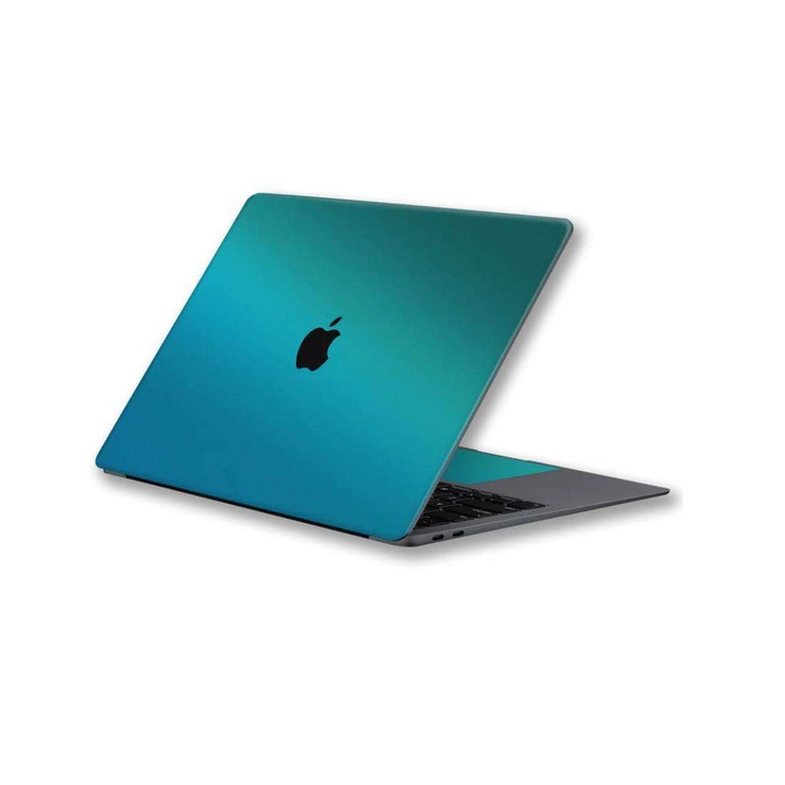 Foil Skin, съвместим с Apple MacBook Pro 14 (2021) Wrap Skin Chameleon Aquamarine