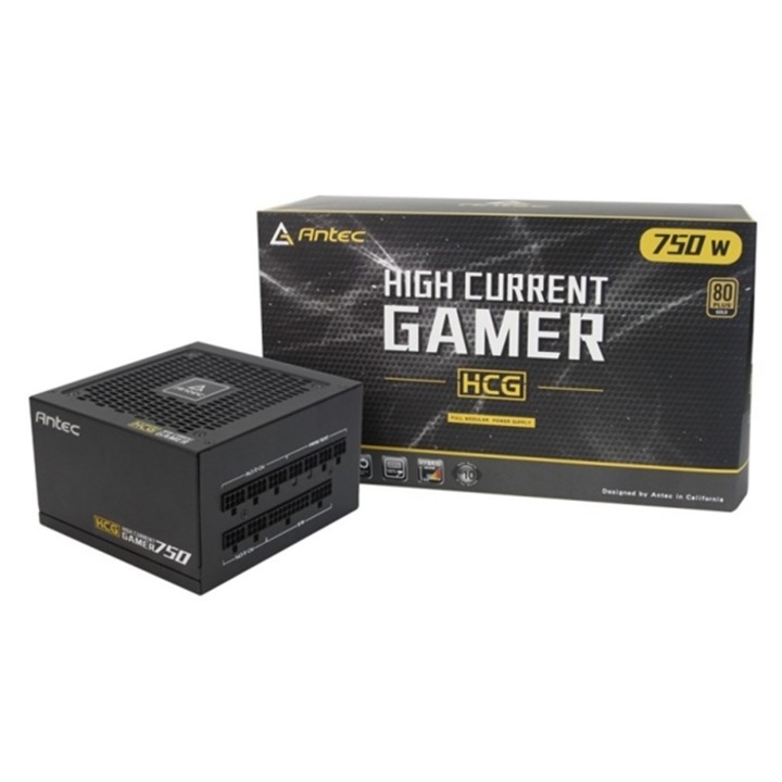 Sursa de alimentare pentru jocuri PC, Antec, High Current Gamer 750W, SS300630