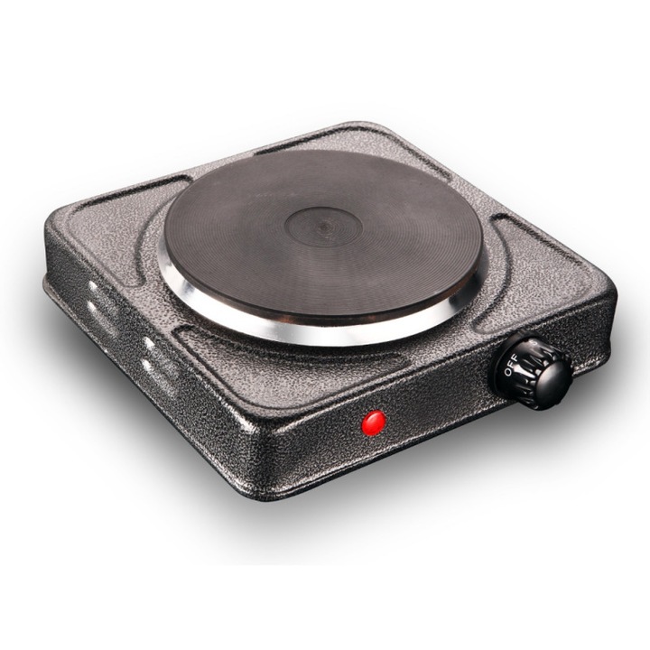 Rosberg R51445I Elektromos főzőlap, 1500 W, termosztát, méret 185 mm, Shagreen