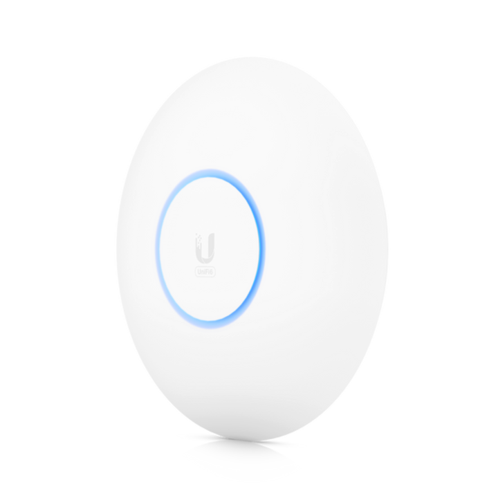 Ubiquiti U6-Pro kétsávos hozzáférési pont, Wi-Fi 6 hozzáférési pont, több mint 300 klienst támogat, akár 5,3 Gbps sávszélességgel, 5 GHz