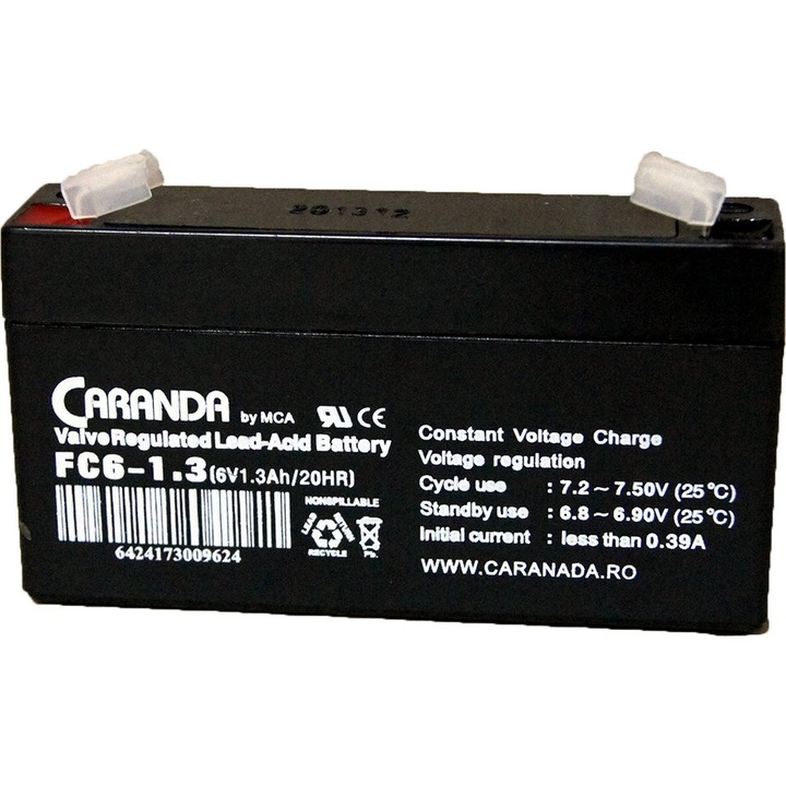 Acumulator stationar 6V 1.3Ah FC6-1.3