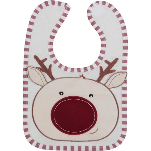 Baveta Lorelli cu Motiv de Craciun - Ren