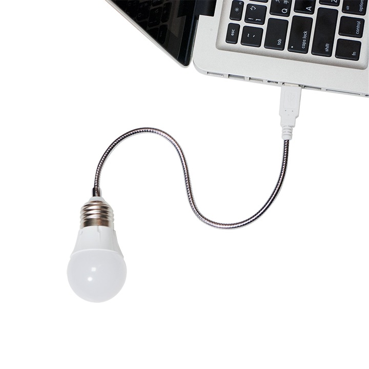 Лампа Light LED Logilink UA0220 за лаптоп, Гъвкава, USB