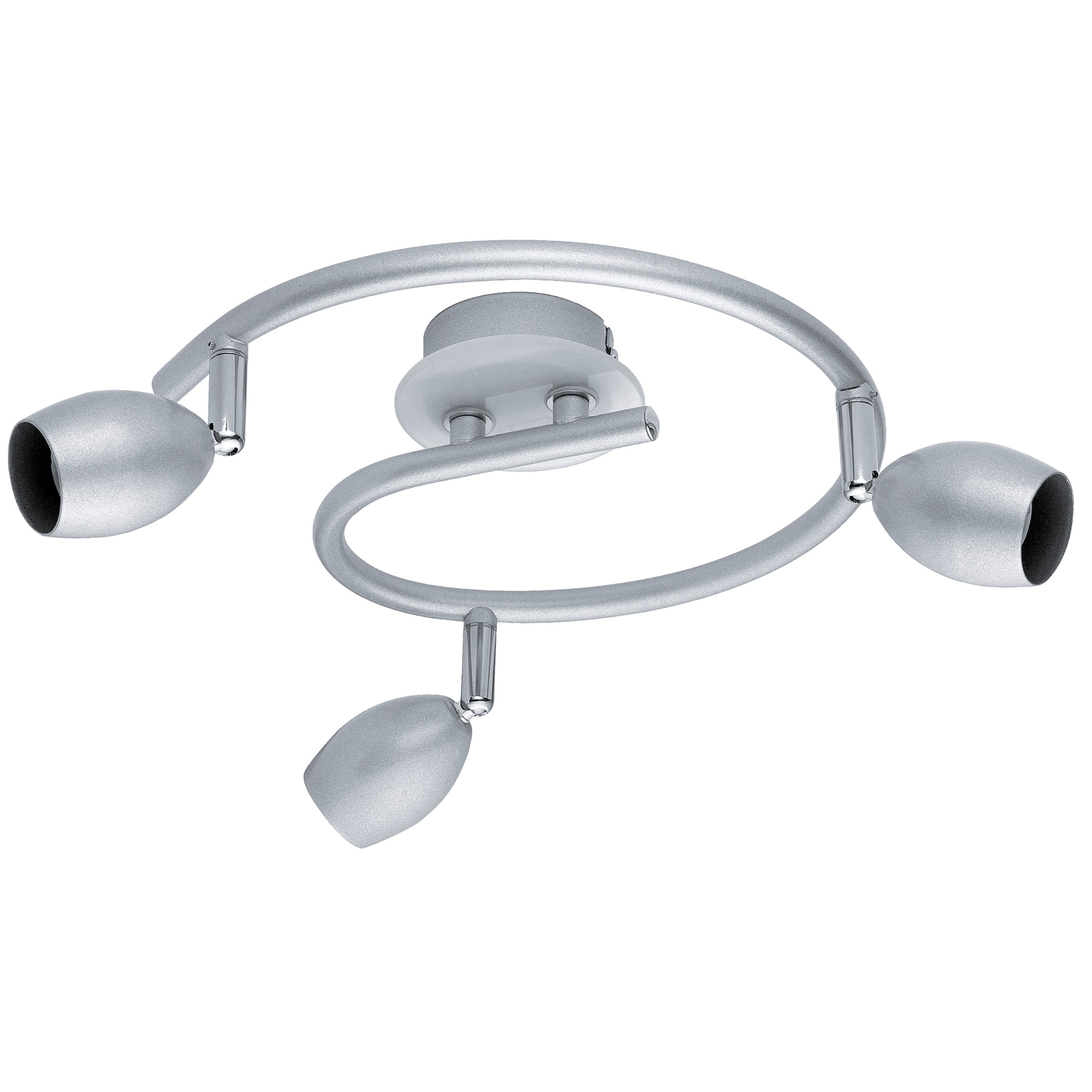 Rondela Eglo BURONI, GU 10, 3X50W,IP20, IP 20, Otel