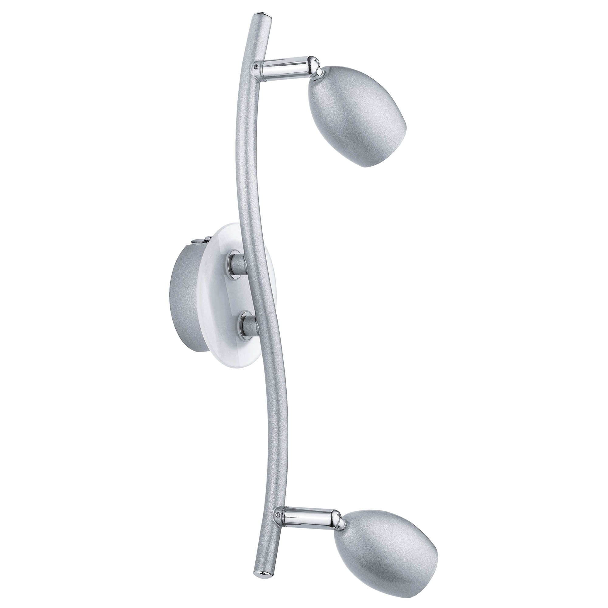 Spot Eglo BURONI, GU 10, 2X50W,IP20, IP 20, Otel