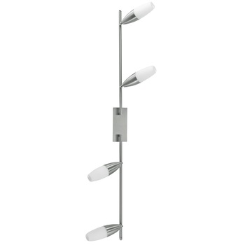 Plafoniera Eglo Inessa 36253, 4xE14, 4x9W, 111 cm, Sticla satinata, Nichel mat Plafoniera Eglo Inessa 36253, 4xE14, 4x9W, 111 cm, Sticla satinata, Nichel mat