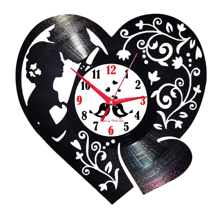 Ceas de perete disc vinil - Couple Love