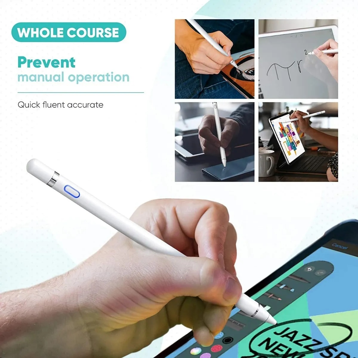 Stylus Pen Universal, Dytimeem, D9008, pentru Telefon, Tableta iPad