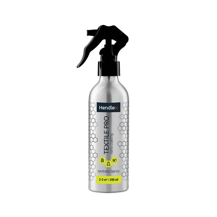 Protectie ceramica pro pentru textile, Hendlex Textile Pro, Spray, 200 ml