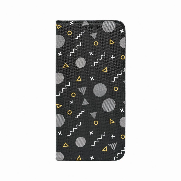 Husa Tip Carte, Magnet Book Case, Compatibila Cu Xiaomi Poco X3 Pro / Poco X3 / Poco X3 (NFC), Abstract, Inchidere Magnetica, Buzunar Card, FLb 74