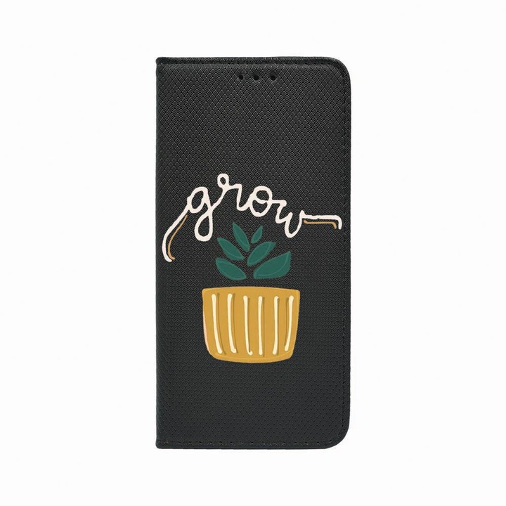 Husa Tip Carte, Magnet Book Case, Compatibila Cu Apple iPhone SE 2 / iPhone 8 / iPhone 7, Grow, Inchidere Magnetica, Buzunar Card, FLb 490