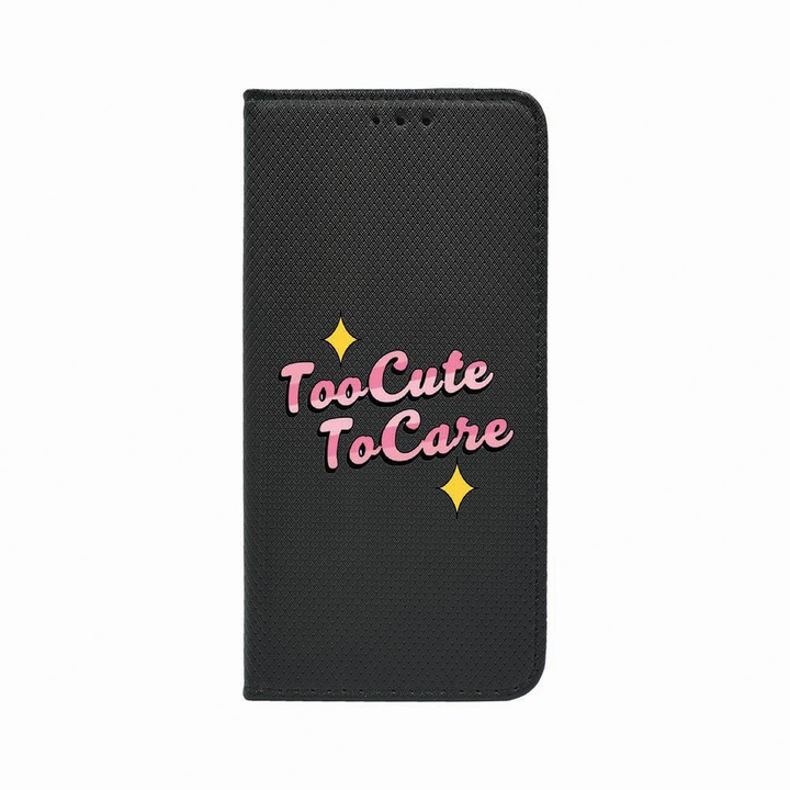 Husa Tip Carte, Magnet Book Case, Compatibila Cu Samsung Galaxy A12 / Galaxy M12, Too Cute, Inchidere Magnetica, Buzunar Card, FLb 488