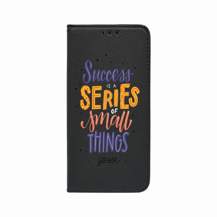 Husa Tip Carte, Magnet Book Case, Compatibila Cu Samsung Galaxy A70, Success Series, Inchidere Magnetica, Buzunar Card, FLb 485