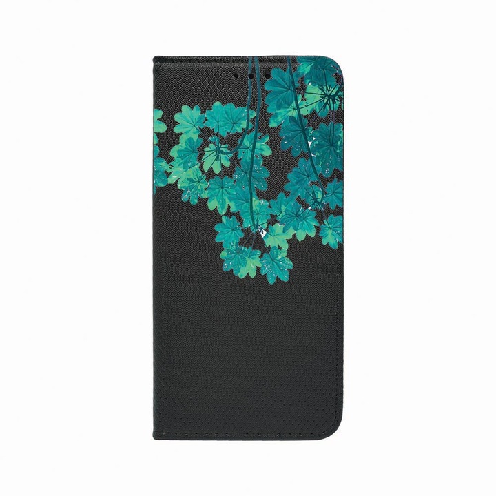 Husa Tip Carte, Magnet Book Case, Compatibila Cu Samsung Galaxy A50, Green Forest, Inchidere Magnetica, Buzunar Card, FLb 682