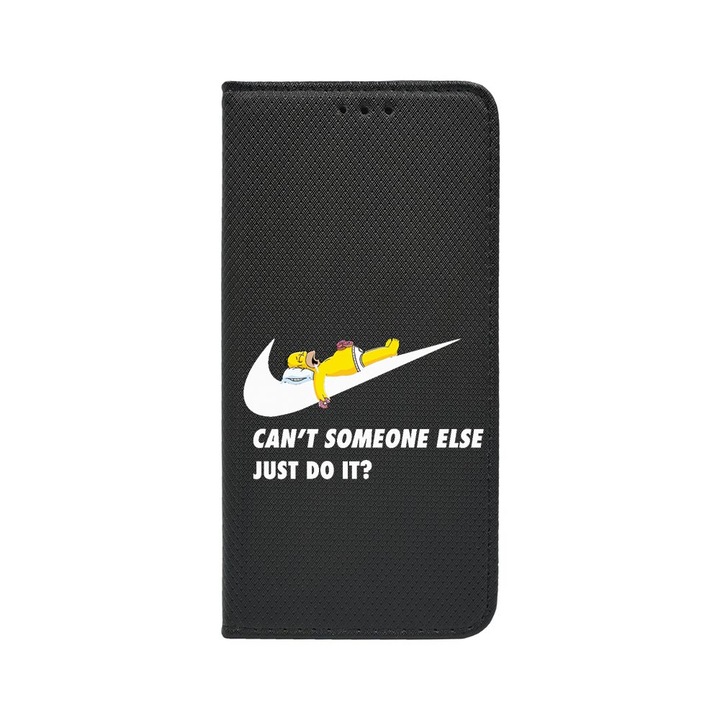Husa Tip Carte, Magnet Book Case, Compatibila cu Xiaomi Redmi Note 8, Simpson Just Do It, Inchidere Magnetica, Buzunar Card, FLb 751