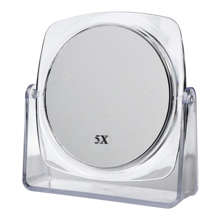 Ексклузивно козметично огледало, Top Choice, Zoom 5x, Silver