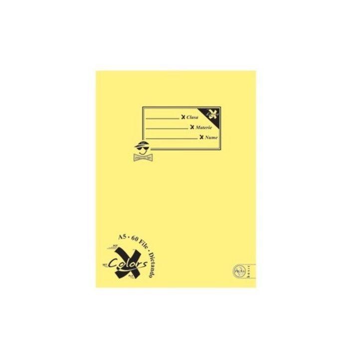 Caiet Pigna Basic A5, 60 file dictando