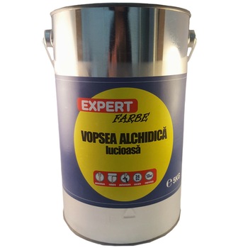 Vopsea alchidica pentru uz general EXPERT Farbe, 3.5L, Vernil Vopsea alchidica pentru uz general EXPERT Farbe, 3.5L, Vernil