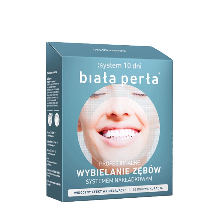 Sistem de albire a dintilor cu perla alba, Biala Perla, 10 zile