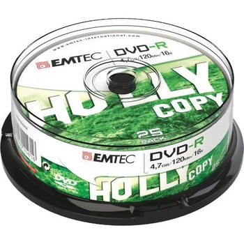 Set Discuri Recordable Emtec DVD-R 4.7GB, 25 Bucati Set Discuri Recordable Emtec DVD-R 4.7GB, 25 Bucati