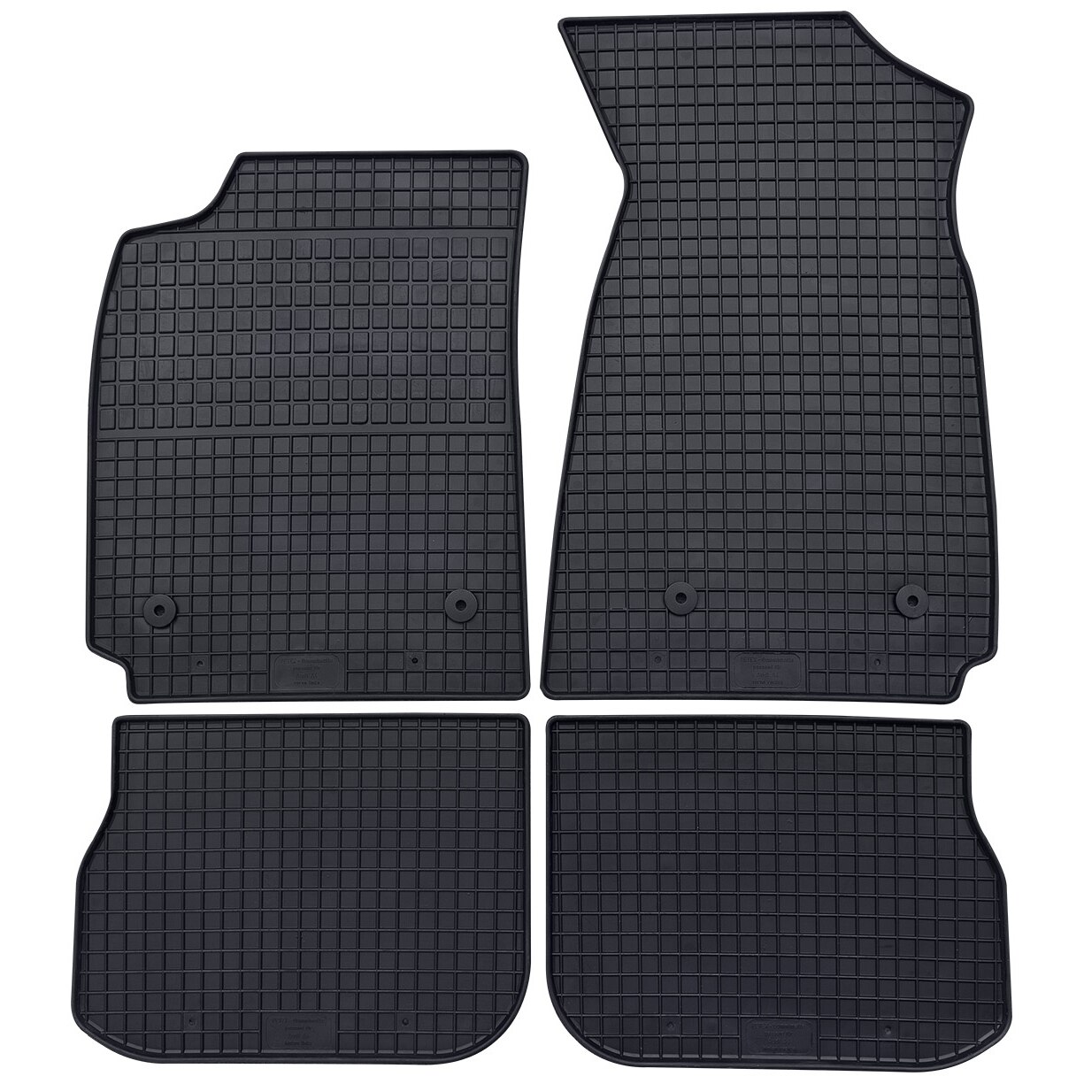 Set 4 Covorase cauciuc Petex, pentru Audi A4 de la 94-10/2000/ A4 Avant de la 96-8/2001
