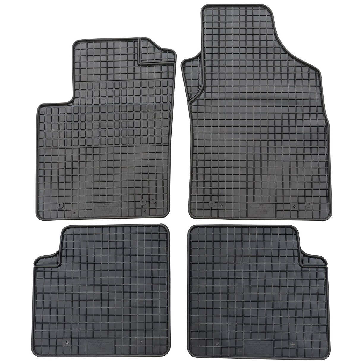 Set 4 Covorase cauciuc Petex, pentru Ford KA de la 12/2008