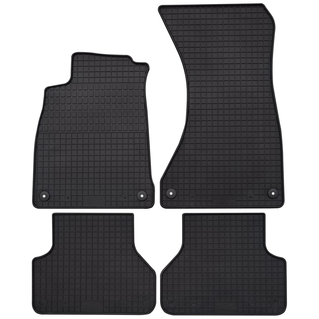 Set 4 Covorase cauciuc Petex, pentru Audi A4 de la 10/2015