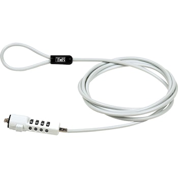 Cablu antifurt laptop TnB MCAV3, Alb Cablu antifurt laptop TnB MCAV3, Alb