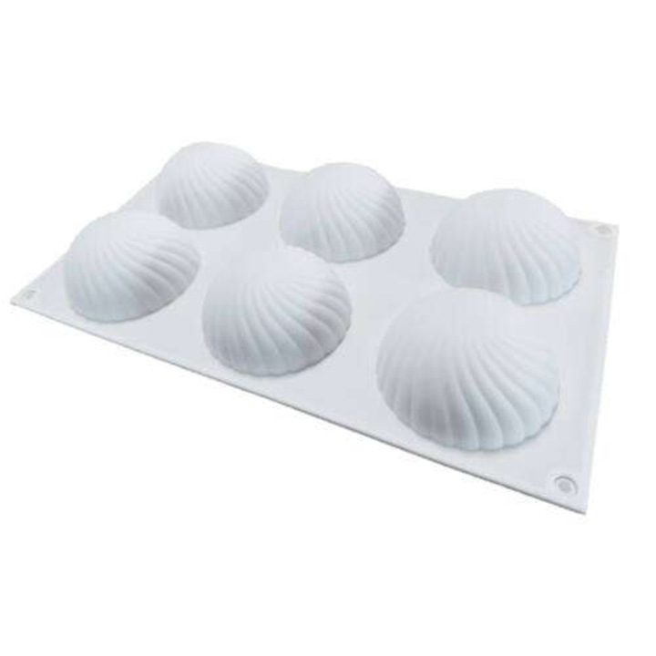 Matrita pentru mousse, Silicon, Forma sticla parfum, Gri