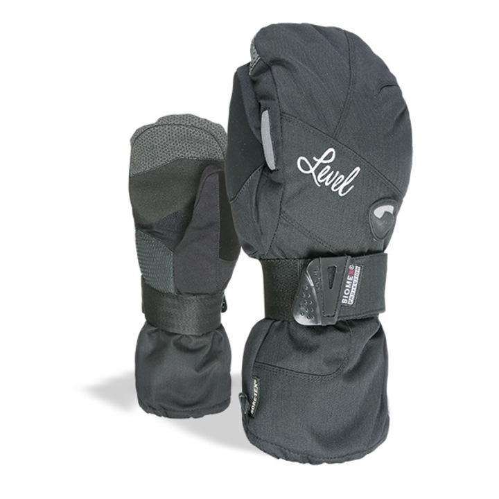 Ръкавици Level Half Pipe Mitt W Gore-Tex Black 6, XXS