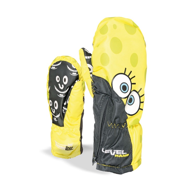 Manusi Level Lucky Mitt Yellow 4 Jr
