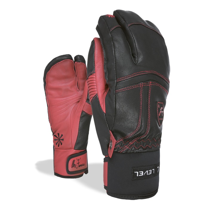 Ръкавици Level Gloves Off Piste Leather Trigger червени 9 L