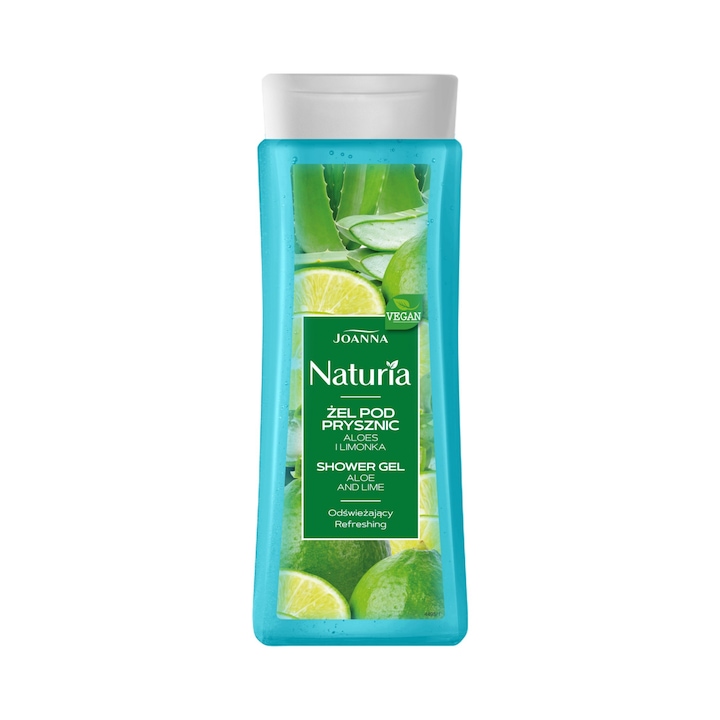 Joanna Naturia Aloe and Lime tusfürdő, 300ml