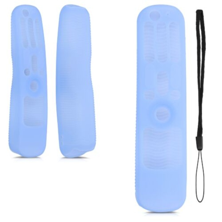 Távirányító burkolata AN-MR21GC MR21N, Kwmobile, kék, szilikon, 57541.23