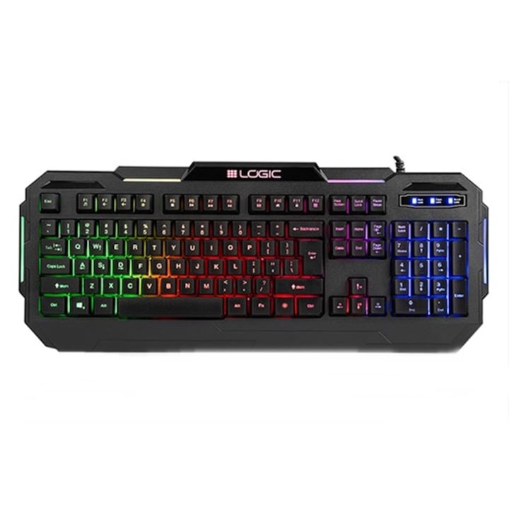 Tastatura mecanica gaming Gamdias Gamdias HERMES M1 7COLOR