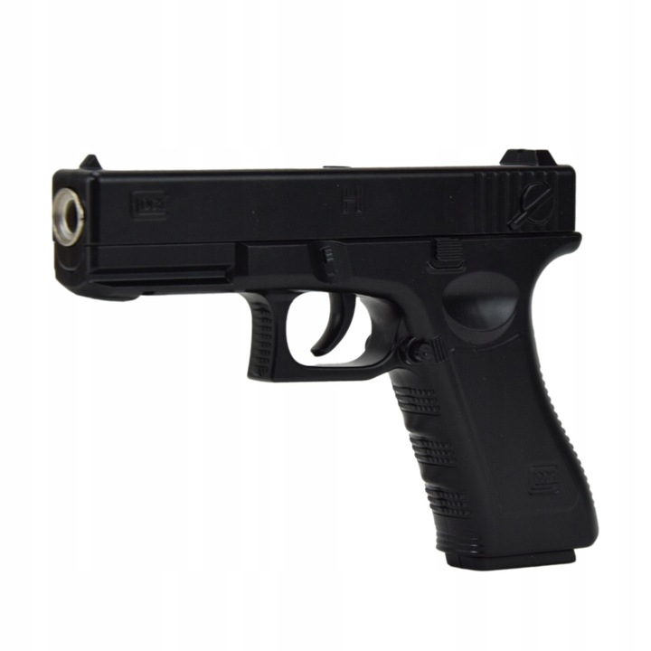 Играчка пистолет AirSoft, Пластмаса, 310 гр., 14+ години, Черен
