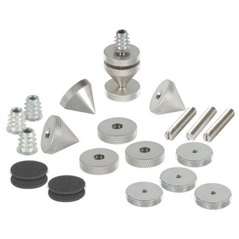 Set Con/Spike Dayton Audio DSS-6 Satin Nickel, set 4 bucati Set Con/Spike Dayton Audio DSS-6 Satin Nickel, set 4 bucati