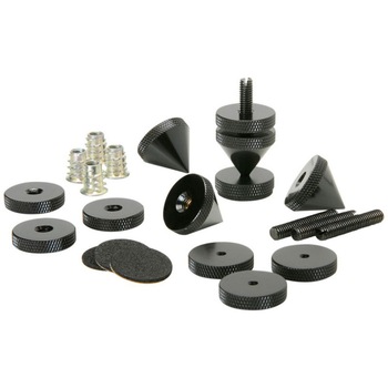 Set Con/Spike Dayton Audio DSS-6 Black, set 4 bucati Set Con/Spike Dayton Audio DSS-6 Black, set 4 bucati