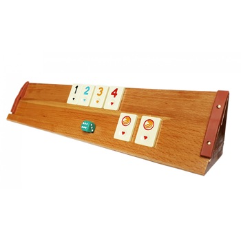 Joc Remi din lemn masiv lacuit Rummy Kardesler Luxury Style Joc Remi din lemn masiv lacuit Rummy Kardesler Luxury Style