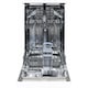 Съдомиялна Heinner HDW-FS4552WE++, 10 комплекта, 5 програми, Клас E, Електронно управление, Бърза програма 30, Half load, Aquastop, 45 см, Бял