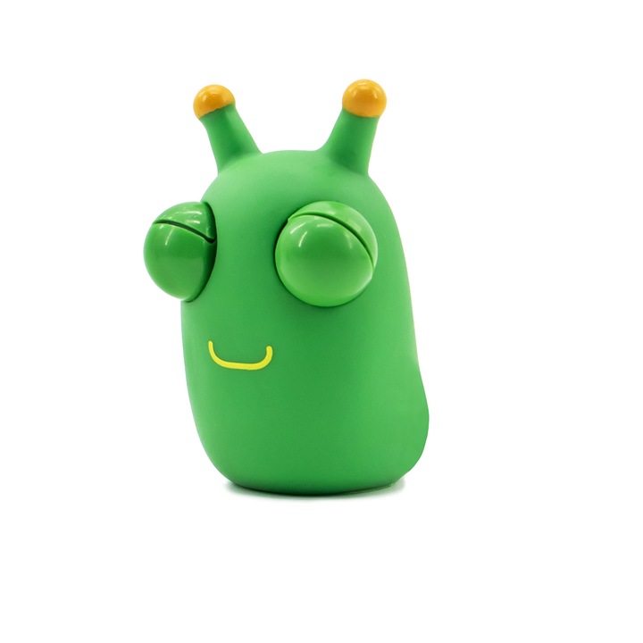 Jucarie senzoriala copii, NOUSEG, Insecte, Silicon, Verde