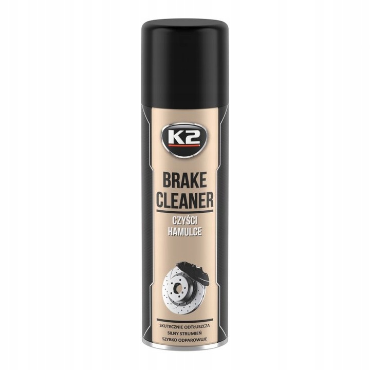Spray de curatare a franei, K2, Brake Cleaner, 500ml