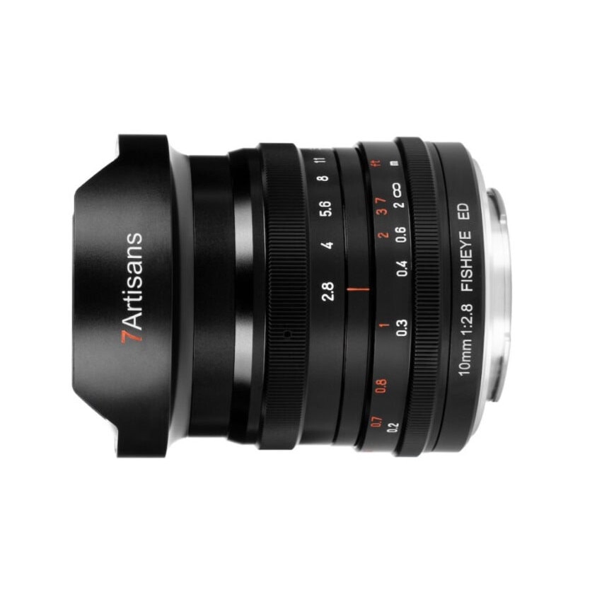 Obiectiv manual 7Artisans 10mm F2.8 Fisheye pentru Leica L-mount
