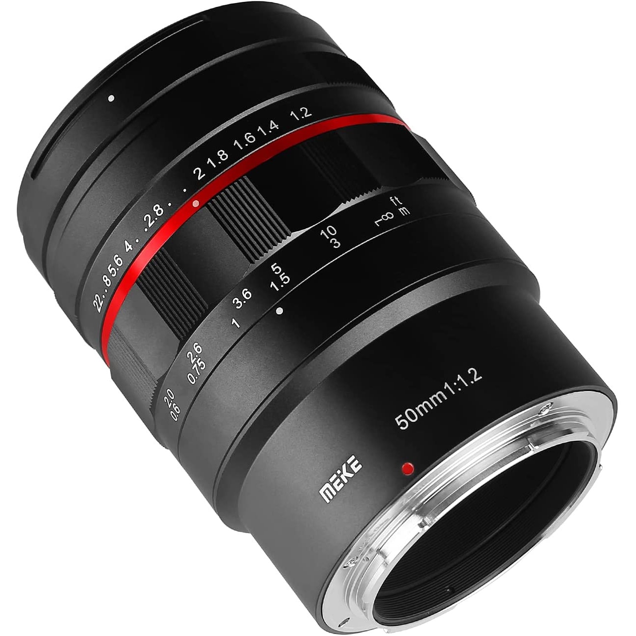 Meike MK 50mm F1.2 черен ръчен обектив за Canon RF байонет - eMAG.bg
